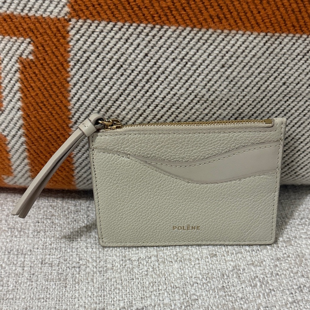 Polène pouch Sierra mini- chalk color
